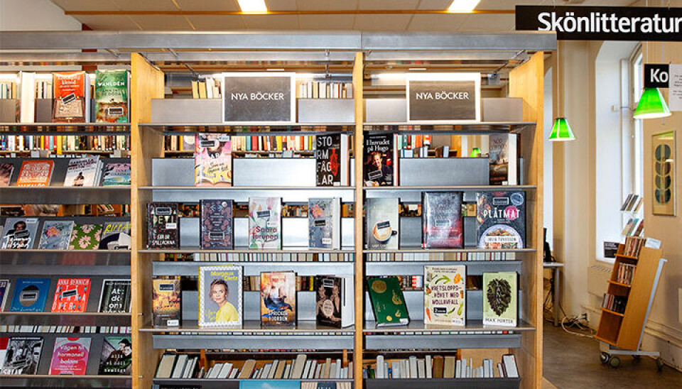 Biblioteken bromsade inköpen