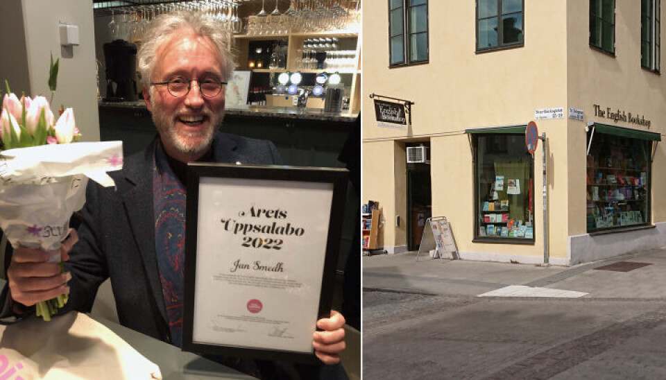 Bokhandlare utsedd till Årets Uppsalabo