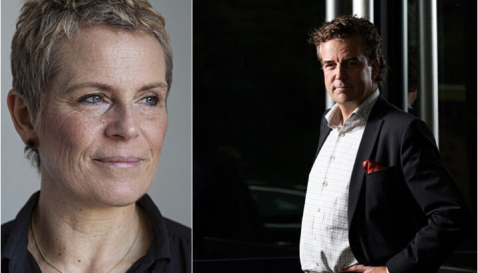 Maria Edsman och Anders Billing. Maria Edsman och Anders Billing.