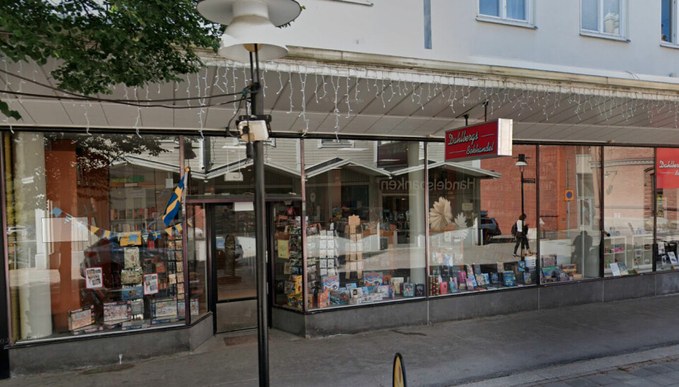 Dahlbergs bokhandel i Sollefteå.