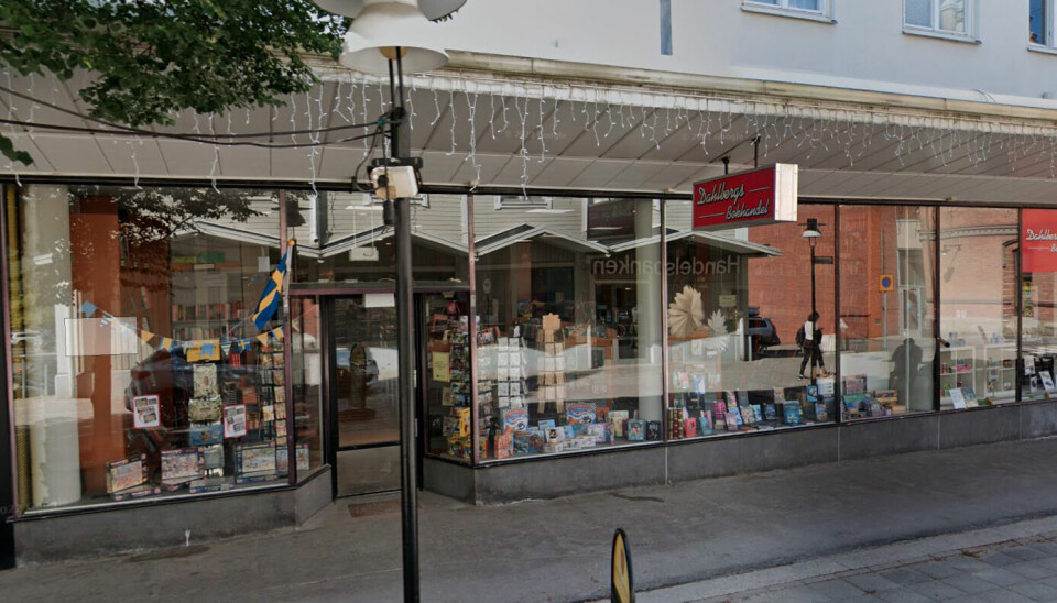 Dahlbergs bokhandel i Sollefteå.