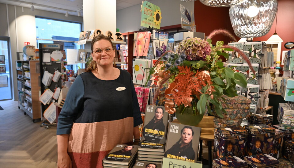 Tora Lindberg, Kiruna Bokhandel. Tora Lindberg, Kiruna Bokhandel.