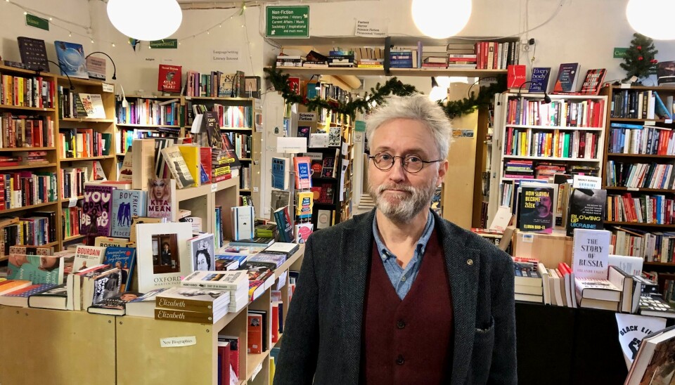 Jan Smedh på The English Bookstore.